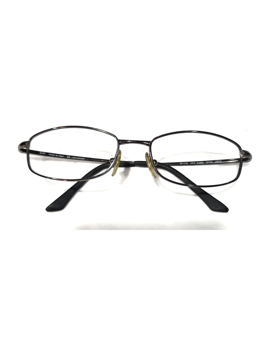 Ray Ban RB3198 014/81 Gunmetal Sleek Sunglasses Frame Only 55-18 Italy